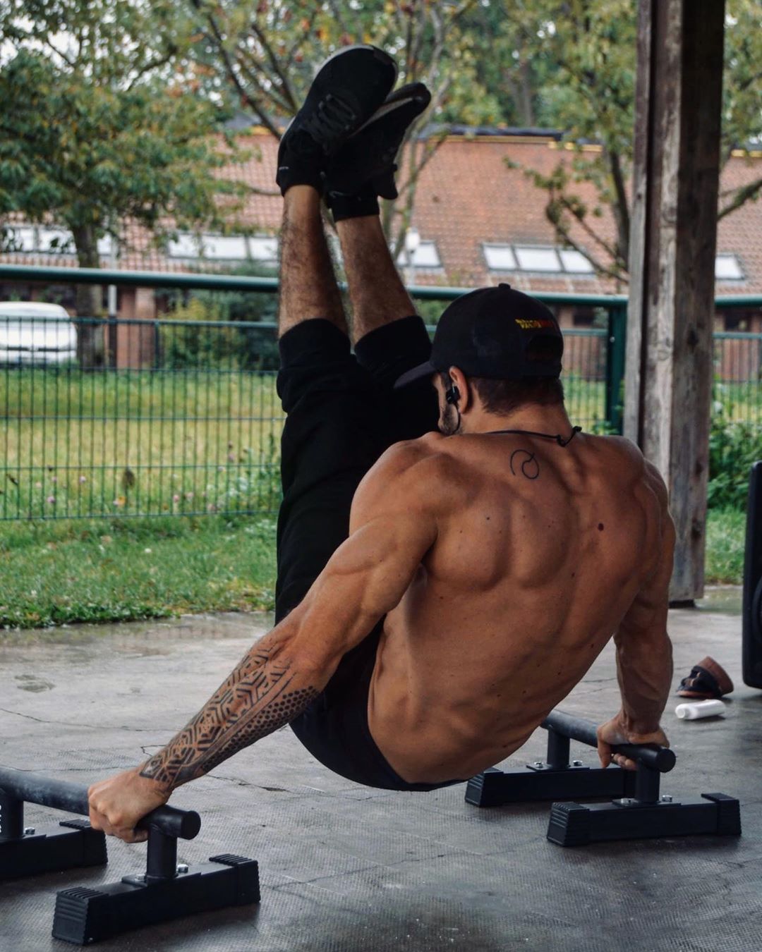 RAMASS Fitness Barres De Push Up En Bois Mini Parallettes Gymnastique Calisthenics